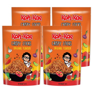 Koh-Kae 大哥 原味脆脆條  4個  60g