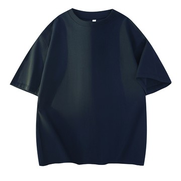 高品質三本針工藝230克重磅寬松純棉光版素面短袖T恤 重磅純棉短袖T恤男 S~5XL情侶短袖T恤 大尺上衣