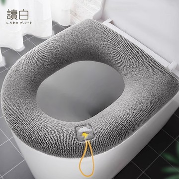 保暖加厚絨毛馬桶墊【幾倉-現貨附發票】保暖馬桶墊 馬桶坐墊 保暖馬桶座 保暖墊 馬桶座墊  超舒服馬桶坐墊貼 冬天保暖