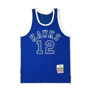 LEWIS HICH 密爾瓦基 老鷹 白藍 AUTHENTIC 球衣（1954-55 復古球季）