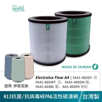 怡悅 濾網 適用 Electrolux 伊萊克斯 Flow A4 FA41-402GY 403WT 403GN/BL