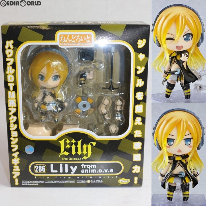 中古即納』{FIG}ねんどろいど 286 Lily(りりぃ) from anim.o.v.e バーチャルボーカリスト 完成品 可動フィギュア  Phat!(ファットカンパニー)(20130331) | LINEブランドカタログ