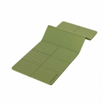 瑜珈用品 【間倉】健身墊 可摺疊6mm 保護關節降噪 居家瑜伽普拉提健身 辦公午休便攜運動墊預設折線方便快速收納