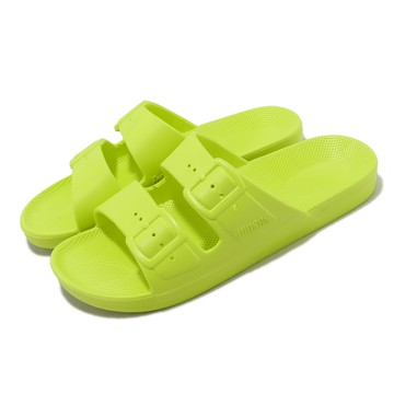 [ACS] Freedom Moses 拖鞋 Two Band Slide 男鞋 女鞋 黃 霓虹黃 香香拖 戶外 FMALICE