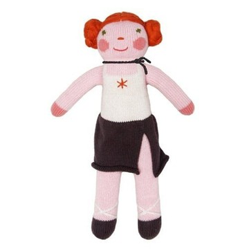 美國 Blabla Kids 純棉針織娃娃 - 芭蕾女孩 (12吋)