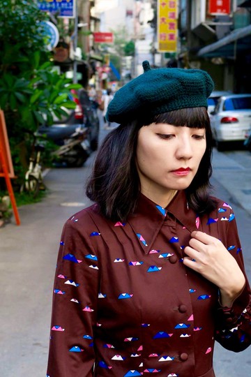 娜塔莉Natalie 手織貝蕾帽 chokdee-muakdeedee