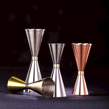 酒吧傳奇 日式金環量酒器 金圈盎司杯安士杯 酒吧調酒帶刻度量杯