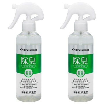 台塑生醫 Dr's Formula 除臭清新噴霧 無香  255g  2瓶