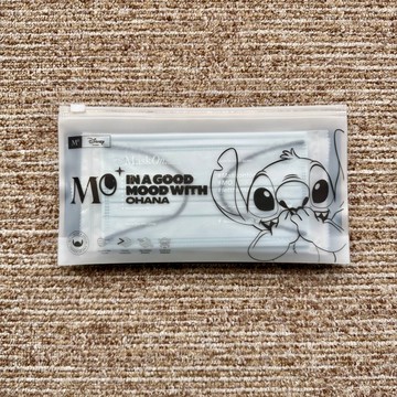 史迪仔4層一次性口罩 - 晨霧藍 (12片裝) - 史迪仔