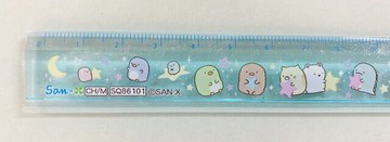 【震撼精品百貨】角落生物 Sumikko Gurashi SAN-X 摺疊尺(30公分)-藍*74151 震撼日式精品百貨