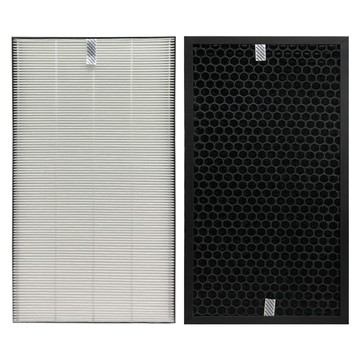 PUREBURG 高效HEPA濾網 + 蜂巢活性碳濾網 Sharp 空氣清淨機 FU-H80 / FU-H80T-N/FP-J60T-W/FP-J80T-W適用  1組  J68-01