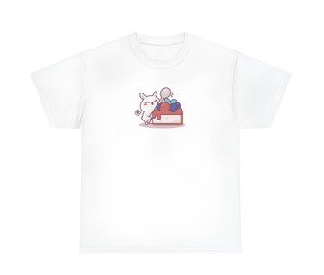 日式草莓蛋糕 甜美食物 T 恤