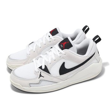 Nike 休閒鞋 Jordan CMFT Era GS 大童 女鞋 米白 黑 麂皮 復古 喬丹 HQ0506-100