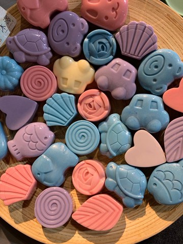 可愛的小小洗手皂