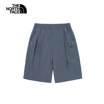 【The North Face 官方旗艦】北面UE男款藍色DWR防潑水短褲｜8BU80U3