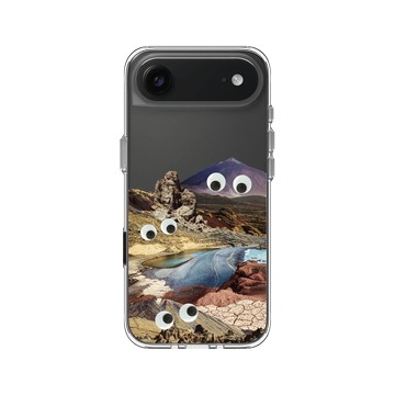 iPhone Air Clear Case（相機按鈕） 透明 - LOOK！多看我一眼 LOOK! Nature Seeks Attention - 人在做 加納利群島在看