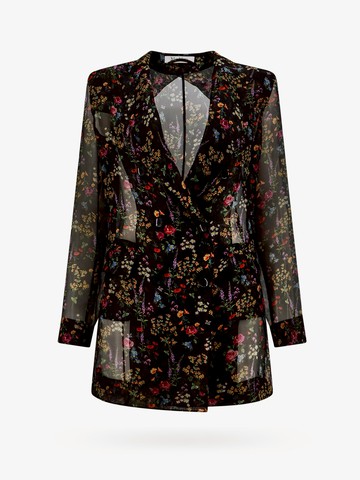 Silk blazer with floral print - MAX MARA - gender_Woman