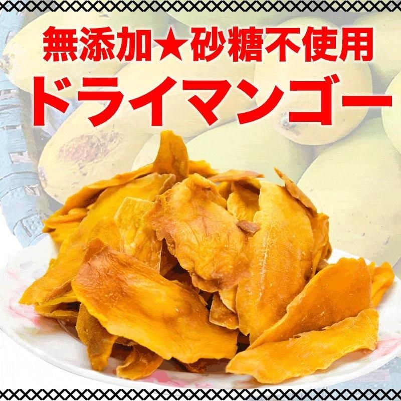 無添加 ドライマンゴー 砂糖不使用 100g×1袋 同梱2袋(4000円)で＋１袋おまけ付きに メール便限定送料無料