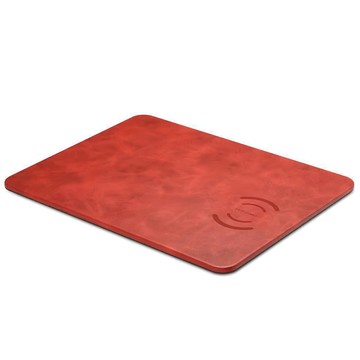 Meet Mind 10W無線充電滑鼠板 極簡設計 方便實用  紅色  1個