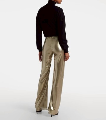 Galvan High-rise wide-leg pants