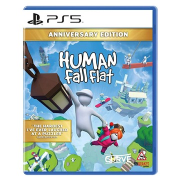 索尼PS5遊戲片   人類一敗涂地 跌落夢境 Human Fall Flat  繁體中文 全新/二手