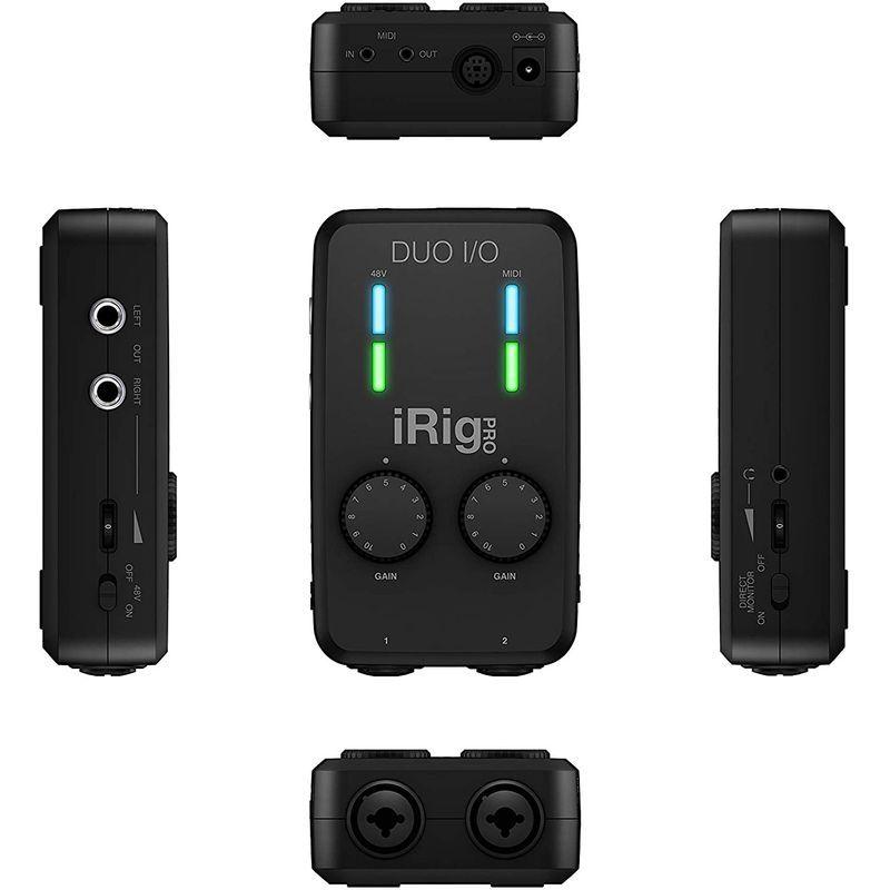 IK Multimedia iRig Pro Duo I O 2チャンネル・モバイル・オーディオMIDIインターフェース国内正規品