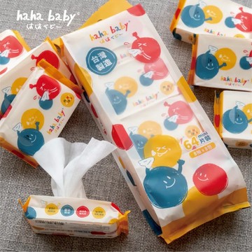 【hahababy】純水迷你濕紙巾【30串整箱出貨賣場】