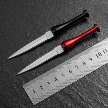 創意棒球小刀戶外軍刀多功能學生拆快遞小刀學生防身小掛件鑰匙扣