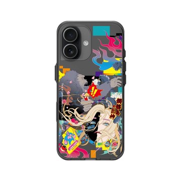 iPhone 17 Clear (相機按鈕) 酷墨灰 - KKSI x Mitsume - 金剛夢幻碎影