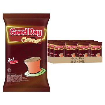 Good Day Chococinno 三合一咖啡  20g  10包  25袋