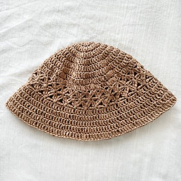 手作編織帽/毛線帽/漁夫帽/手工鉤針帽/針織帽/編織草帽