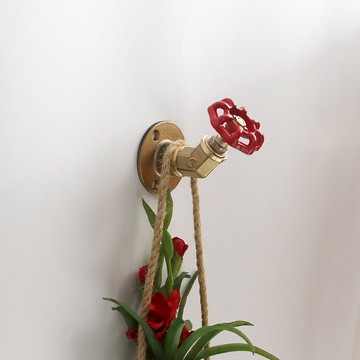 工業風金屬掛鉤銅衣帽掛鉤掛衣服包包鑰匙玄關掛鉤 3個裝