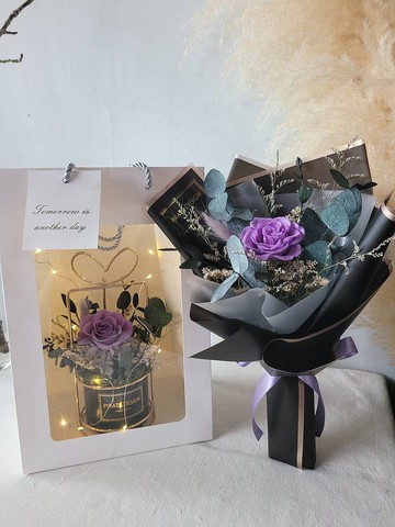 海藏設計| 星空閃耀的妳。夢幻Anna紫。七夕情人節