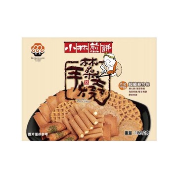 小林煎餅 超值綜合包(186g) 奶蛋素【小三美日】DS003532 點心 下午茶 餅乾 拜拜 普渡 甜點 甜食