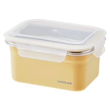 LocknLock 樂扣樂扣 粉彩不鏽鋼保鮮盒  1個  1L