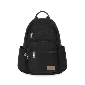 J II 後背包-幻漾防盜尼龍後背包(中款)-黑色-6007-1