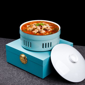 高檔餐廳明檔酒店擺臺創意餐具新中式網紅中餐館個性特色餐具包郵