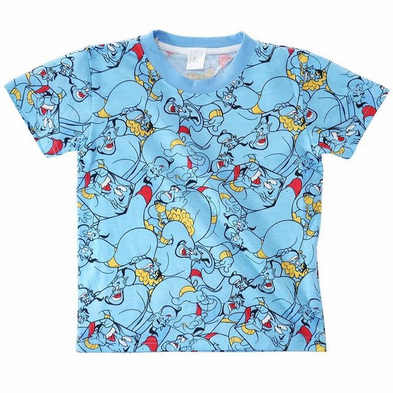 アラジン グッズ 子供用 キャラクター Tシャツ ディズニー キッズt Shirts ジーニーぎっしり 総柄 スモールプラネット セール 通販 Lineポイント最大get Lineショッピング