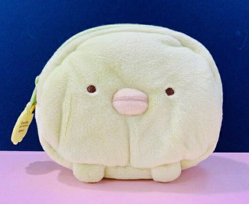 【震撼精品百貨】角落生物 Sumikko Gurashi SAN-X 絨毛造型零錢包-企鵝#71127 震撼日式精品百貨