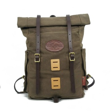 【巴黎精品】現貨+預購 後背包帆布雙肩包-美式戶外防潑水大容量男女包包v1ac28