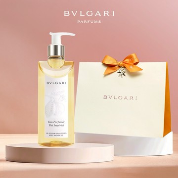 新品上市| NCT 泰容同款【BVLGARI 】寶格麗帝王紅茶香沐浴膠 300ML| 送禮首選 |  享母親節限定吊飾🌹