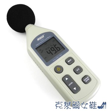 分貝儀 高精度分貝儀聲級計噪聲大小dB值噪音擾民檢測儀WS1361 快速出貨