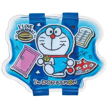 asdfkitty*哆啦A夢道具有綁帶保冷劑-保鮮便當.野餐.飲料-冰敷-日本正版商品