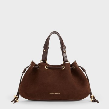 Moxie 仿麂皮水桶包