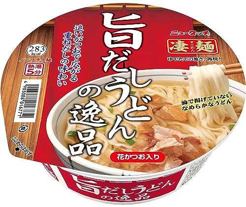 ヤマダイ ニュータッチ 凄麺旨だしうどんの逸品 105g 12個