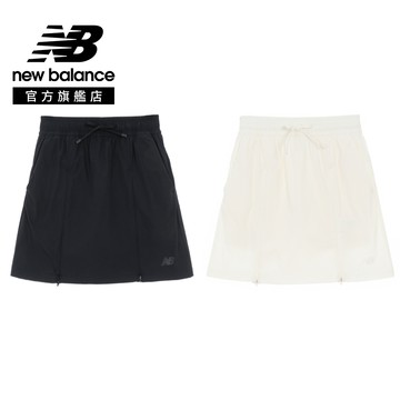 [New Balance]抽繩鬆緊休閒短裙(褲裙)_女性_黑色_WB61J3ZPBK