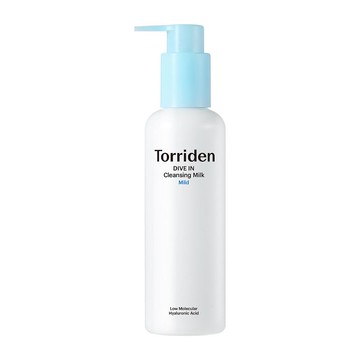 Torriden Dive In Low Molecular Hyaluronic Acid Cleansing Milk 200ml Set (+55ml)