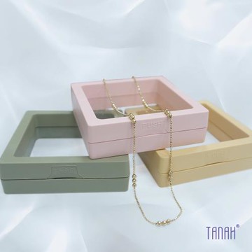 【TANAH】復古時尚 簡約金屬細鍊款 項鍊(B009)