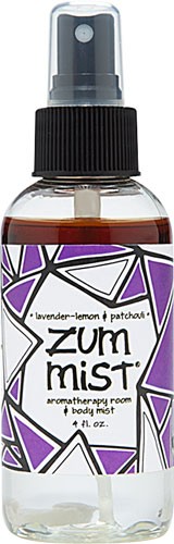 Zum Mist Aromatherapy Room and Body Mist Lavender Lemon Patchouli 4 fl oz