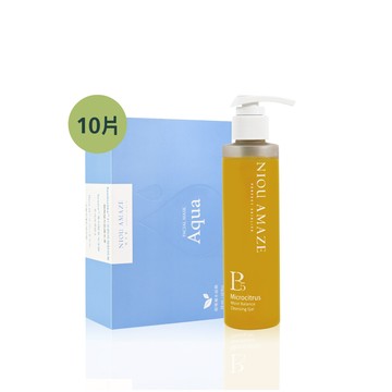 ✦ APP獨享 ✦ Aqua保濕面膜10片+B5微米魚子洗卸膠150ml